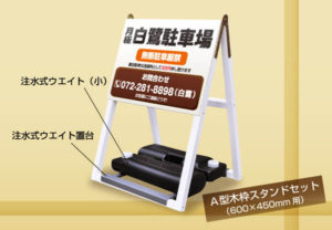 A型木枠スタンドセット